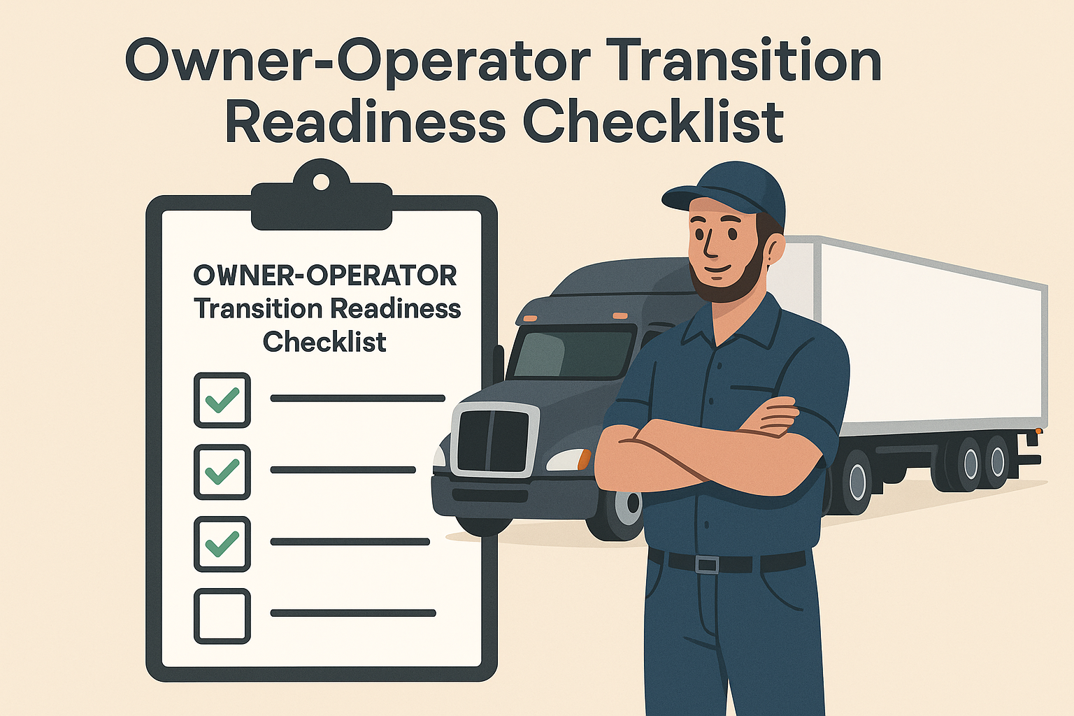 Owner-Operator Transition Readiness Checklist: Finances, Skills, Risks