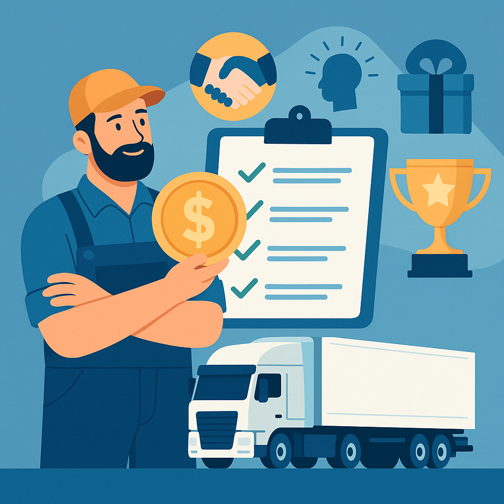 What bonus systems actually work for driver retention